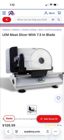 Meat slicer