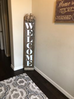 Welcome Signs. Custom made. $40
