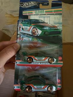 Hot wheels 7/11 Toyota Supra.