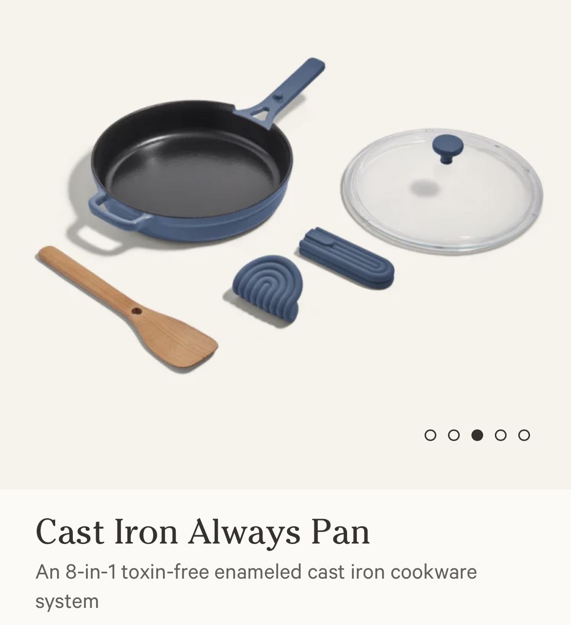Our place Cast Iron Pan