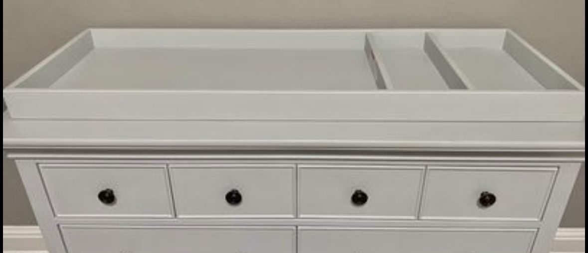POTTERY BARN KIDS DRESSER CHANGING TABLE TOPPER