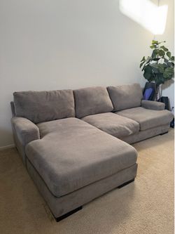 Beige Sectional Couch