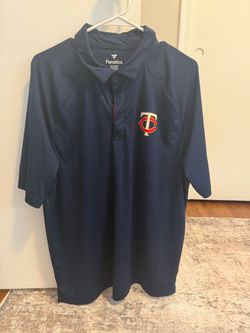 Men’s Fanatics Minnesota Twins Polo Shirt XL