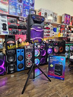 Karaoke Bluetooth Party Speaker 15" 6200w❗️