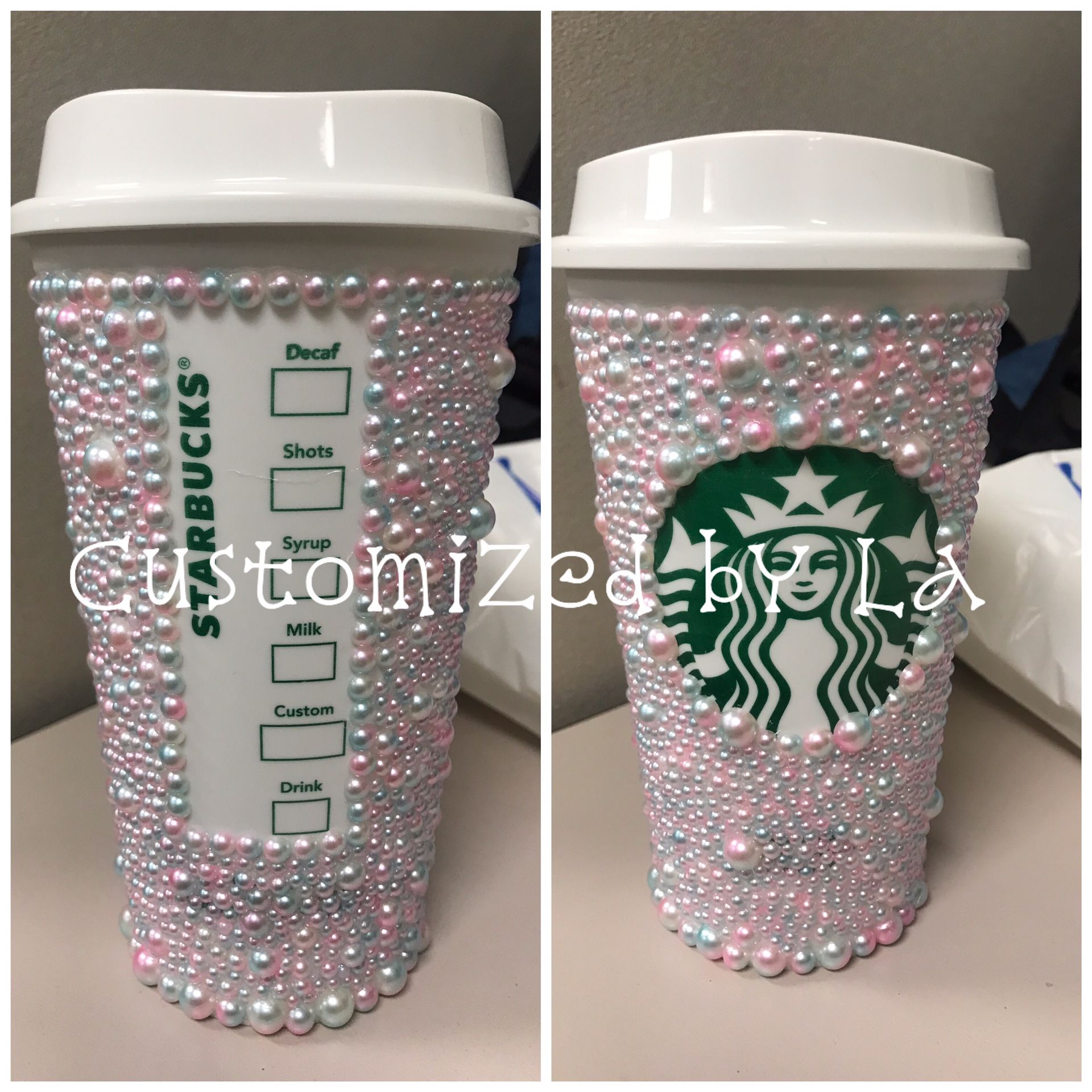 Customized Starbucks cup