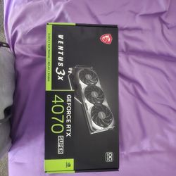 GeForce RTX 4070 Super Ventus 3x