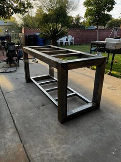 Strong Steel Fish Stand (custom Made)
