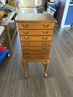 Antique Jewelry Cabinet