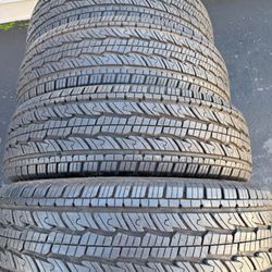 Set 255/70-17 General Con Él 80% De Vida 