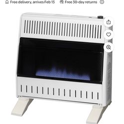 ProCom Heating Natural Gas Ventless Blue Flame Heater