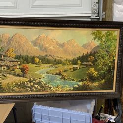 Large Print Mountain Glory Amedeo Boroni