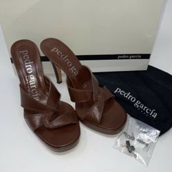Pedro Garcia gorgeous brown Sandal/heels