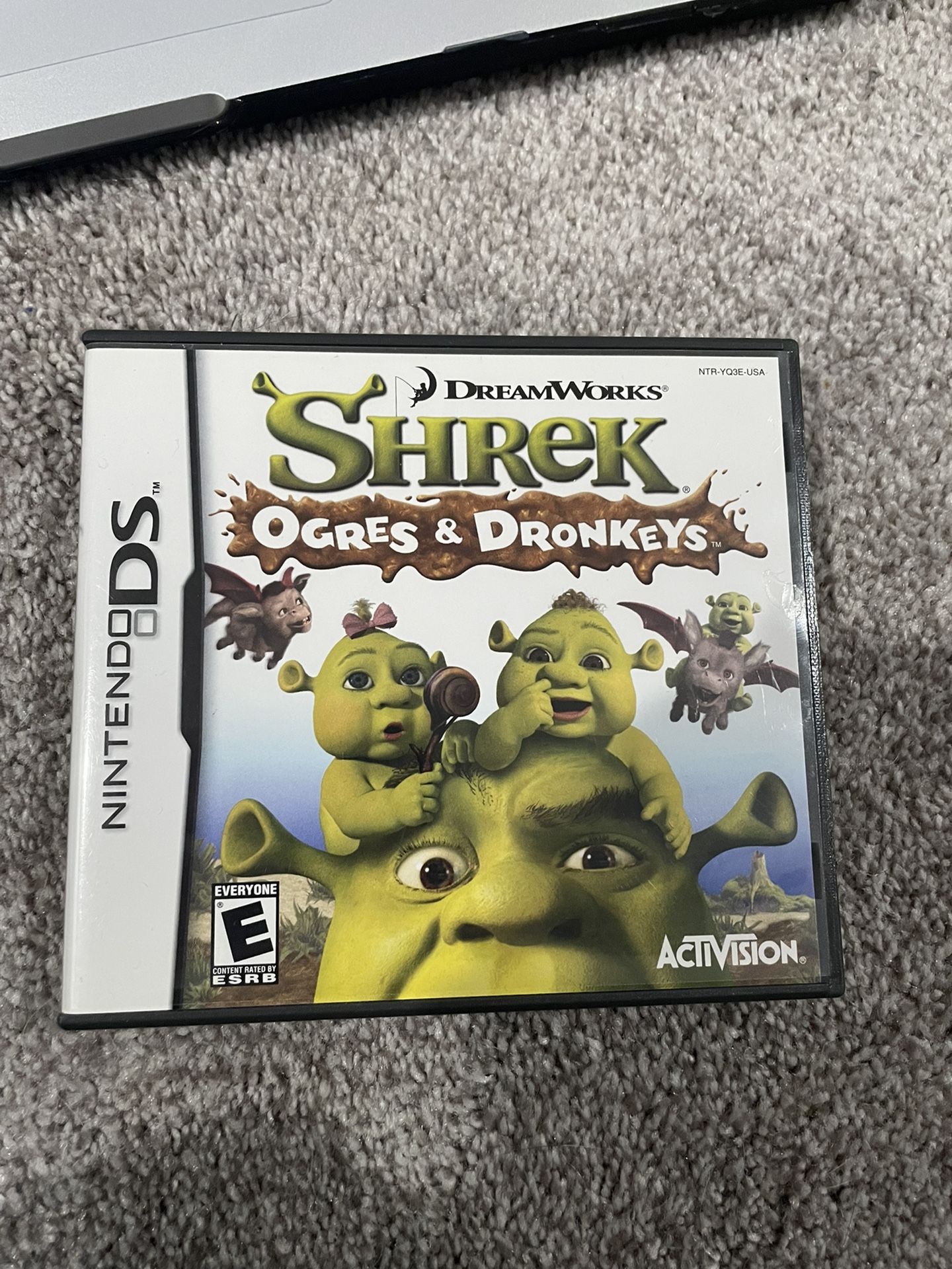 Shrek Ogres And Dronkeys Nintendo Ds Game
