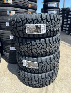 35x12.50R18PEGASUS MTX 50,000 MILES WARRANTY AND BALANCE (4) PIECES