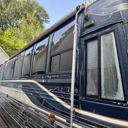Fully Loaded Prevost Motor Home 