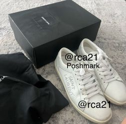 Yves Saint Laurent YSL White Sneakers