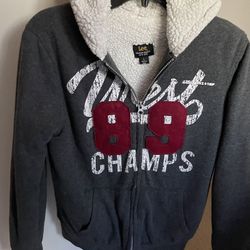 Olive Green Jacket and Hoodie Warm Jacket. both size Large