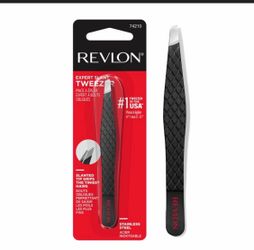 Revlon Expert Slant Tweezer Stainless Steel