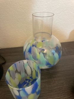 Glass vase/pitcher