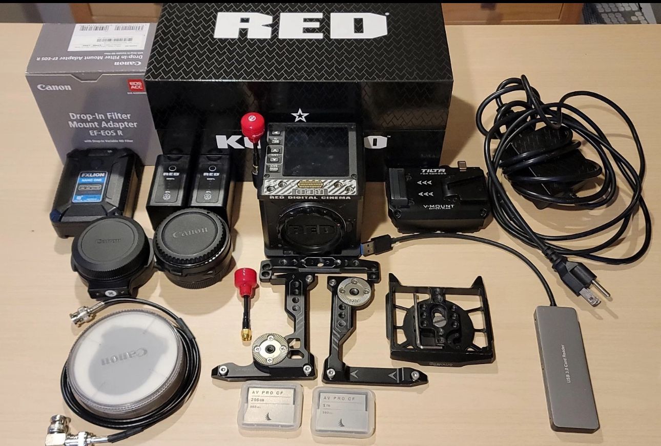 Canon Red Komodo 6k Full Kit Read Description $3000