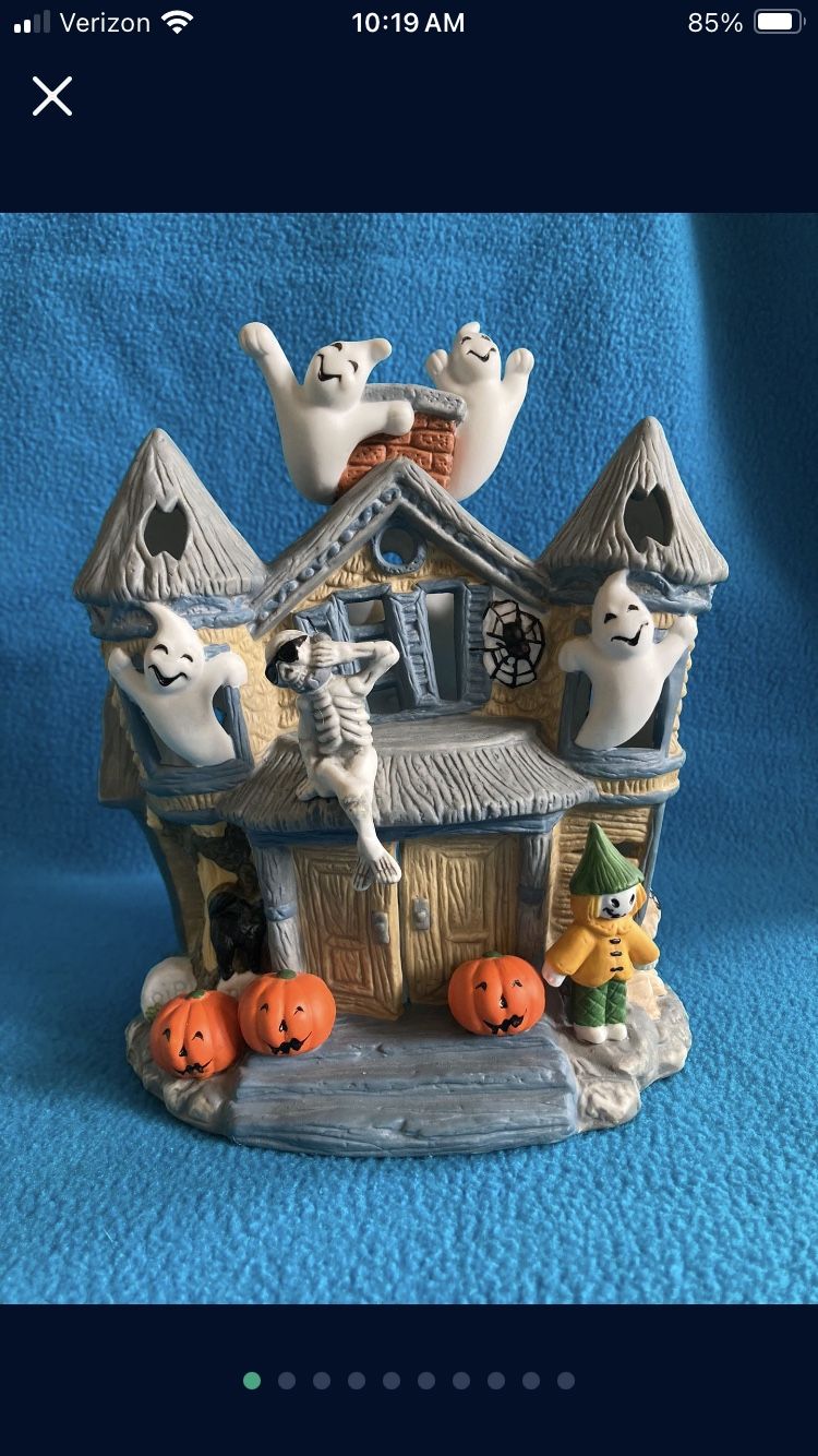 PARTYLITE "Haunted Tealight House"