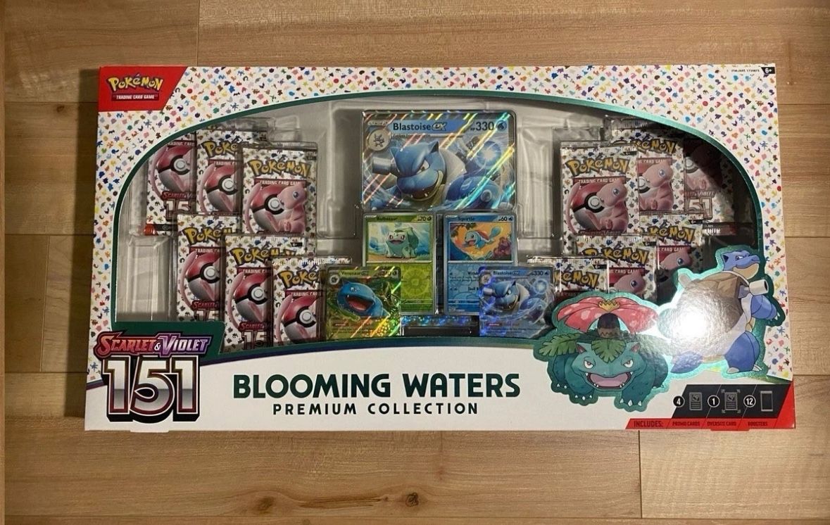 Pokemon 151 Blooming Waters Premium Collection