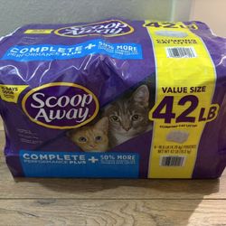 Brand New Unopened Scoop Away Clumping Cat Litter