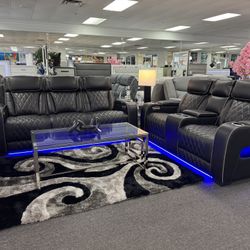 Inventory Blowout!! Power Reclining Living Room Sets Specials $53 Down