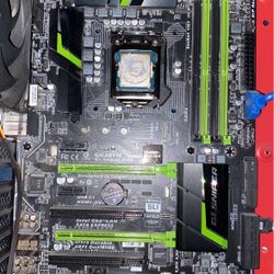 Gigabyte MotherBoard Intel i5 Processor with Power Supply And Hyperx 16 Gb Ram