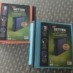 2 New Large 3 Ring Binders