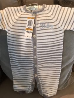 NEW baby outfit, tag on 0-3 months
