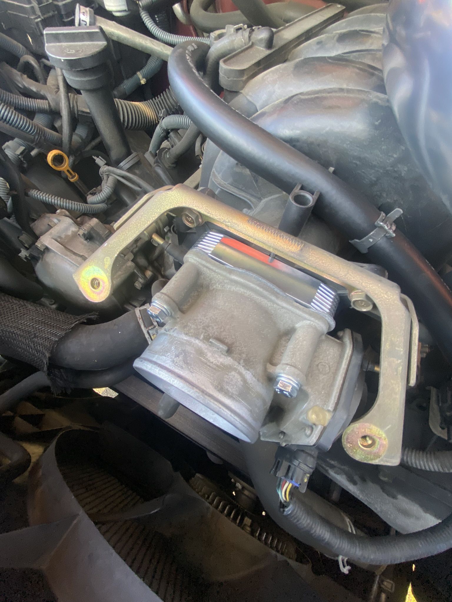 AFE Silver Bullet Throttle Body Spacer