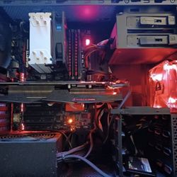 Gaming PC ATI Radeon RX 590 8 GB Graphics Intel Quad Core Unlocked CPU 16 GB RAM 500 GB SSD Wi-Fi Wireless