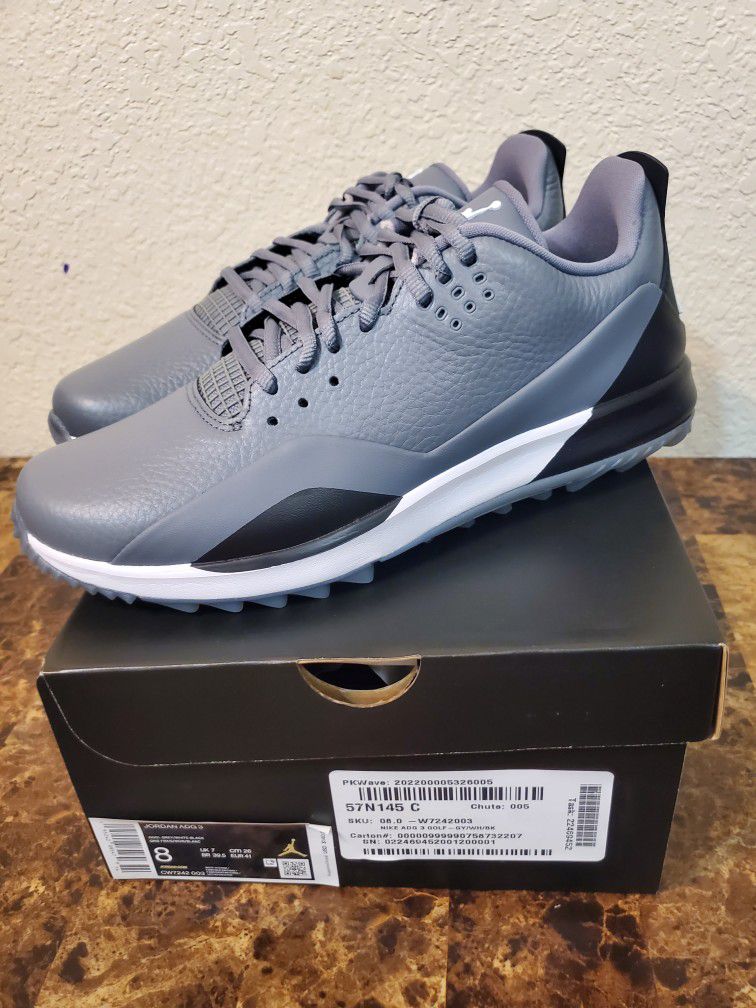 Nike Air Jordan ADG 3 Golf Shoes Cool Grey CW Me ...