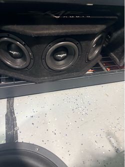 3 Skar 8’s in ported box sdr dual voice coil