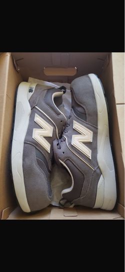 New Balance Gray Elite Lite Work Shoe with Composite Safety Toe