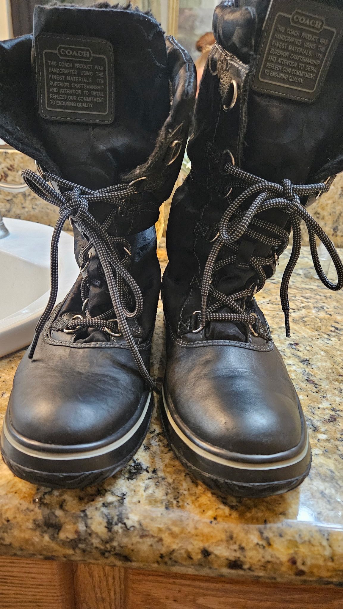 Coach Boots Women’s Size 8.5