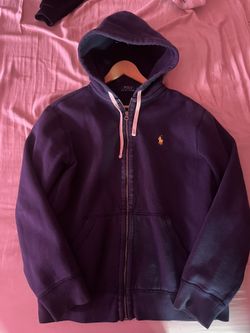 Polo Ralph Lauren Navy Zipup Hoodie