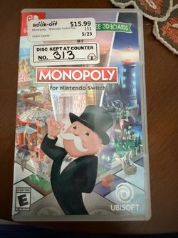 Monopoly for Nintendo Switch