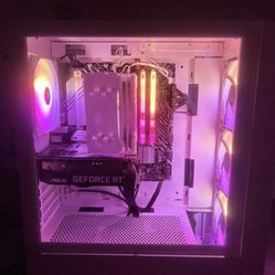 White Thermaltake Gaming PC | 10-Core i5-14400F (4.7GHz) | RTX 3050 | 1TB SSD