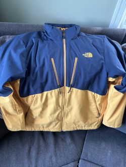North Face - XXL Blue & Yellow Winter Jacket