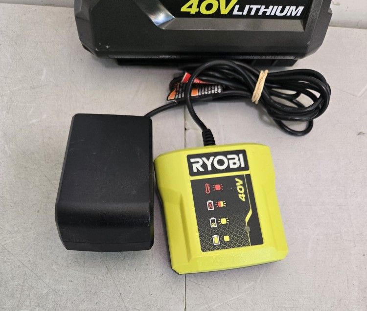 Ryobi Battery And Charger