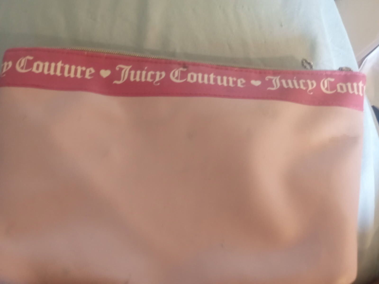 Pink Juicy Couture Makeup Bag 