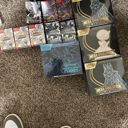 Pokémon etbs and booster bundles