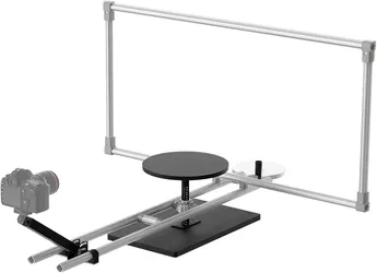 RAUBAY 360 Camera Spinner Lite, Rotating Camera Platform for Photography
Rotating camera platform for commercial video, food shoots, product photograp