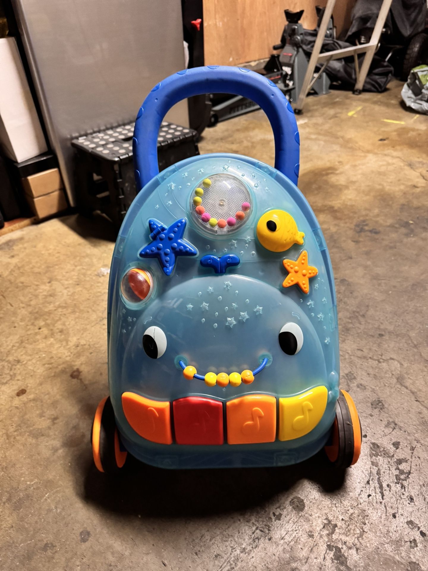 Blue Baby Walker