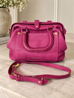 Ted Baker Pink Leather Foxell Bag