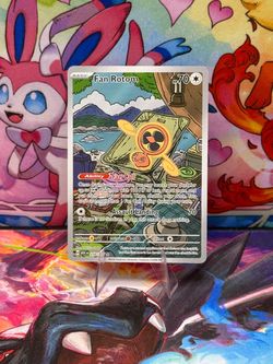 Fan Rotom Illustration Rare Card 250/217, Mega Evolution Ascended Heroes