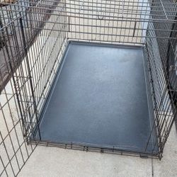 XL Dog Cage Animal Crate Training Kennel Folding Wire Extra Large 