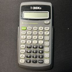 Texas Instruments TI-30Xa